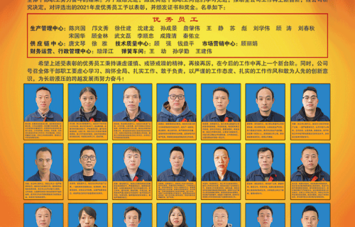 蓝鲸直播隆重召开2021年度优秀员工表彰大会